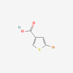 5-Bromothiophene-3-Carboxylicacid structure, CAS 100523-84-0