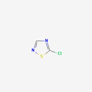 5-Chloro-1,2,4-Thiadiazole structure, CAS 38362-15-1