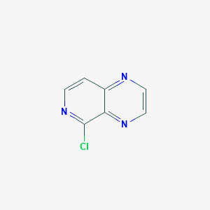 5-Chloropyrido[4,3-B]Pyrazine structure, CAS 214045-82-6