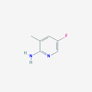 5-Fluoro-3-Methylpyridin-2-Ylamine structure, CAS 886365-56-6