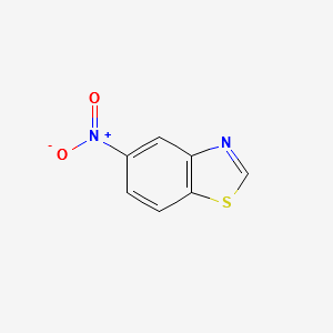5-Nitrobenzothiazole structure, CAS 2942-07-6