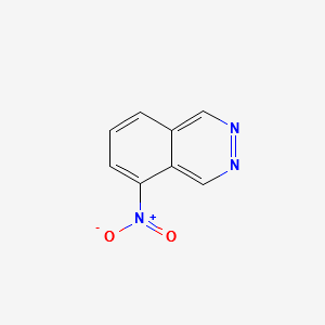 5-Nitrophthalazine structure, CAS 89898-86-2