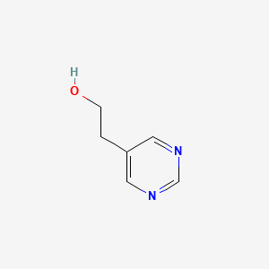 5-Pyrimidineethanol structure, CAS 875251-47-1