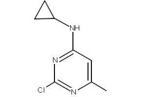 6-Chloro-N-Methyl-5-Nitro-4-Pyrimidinamine structure, CAS 23126-82-1