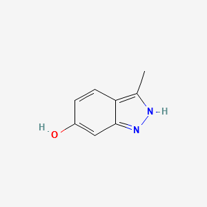 6-Hydroxy-3-Methylindazole structure, CAS 201286-99-9