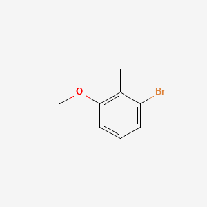 3-Bromo-2-Methylanisole structure, CAS 31804-36-1