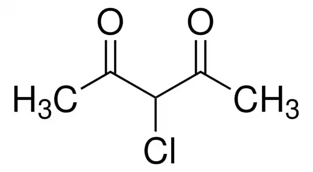 3-Chloro-2,4-Pentanedione structure, CAS 1694-29-7
