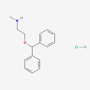 2-(benzhydryloxy)-N-methylethanaminehydrochloride structure, CAS 53499-40-4