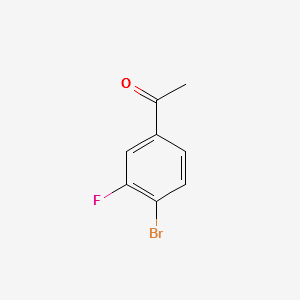3-Fluoro-4-Bromo-Acetophenone structure, CAS 304445-49-6