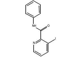3-Iodo-N-Phenyl-2-Pyridinecarboxamide structure, CAS 57841-90-4