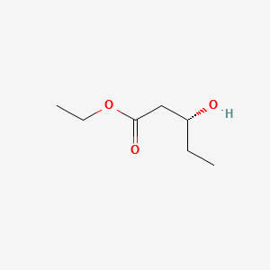 (R)-Ethyl3-hydroxypentanoate structure, CAS 73143-60-9