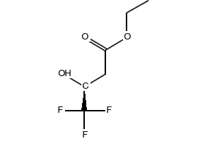 (S)-Ethyl3-Hydroxy-4,4,4-Trifluorobutyrate structure, CAS 99437-70-4