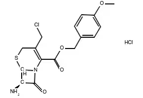 7-Amino-3-Chloromethyl-3-Cephem-4-Carboxylicacidp-Methoxybenzylesterhydrochloride structure, CAS 113479-65-5