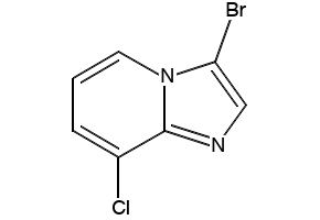 3-Chloroimidazo[1,2-a]pyridine-8-carboxylicacid structure, CAS 133427-03-9
