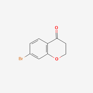 7-Bromochroman-4-One structure, CAS 18442-22-3