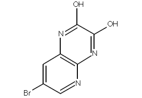 7-Bromopyrido[2,3-B]Pyrazine-2,3(1H,4H)-Dione structure, CAS 168123-82-8