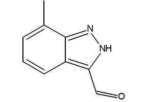 7-Methyl-1H-Indazole-3-Carbaldehyde structure, CAS 1000340-51-1