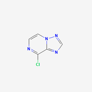 8-Chloro[1,2,4]Triazolo[1,5-A]Pyrazine structure, CAS 74803-32-0