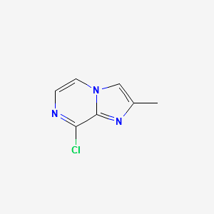 8-Chloro-2-Methylimidazo[1,2-A]Pyrazine structure, CAS 85333-43-3
