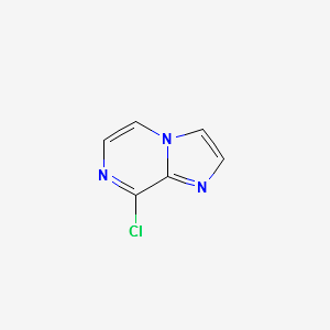 8-Chloroimidazo[1,2-A]Pyrazine structure, CAS 69214-33-1