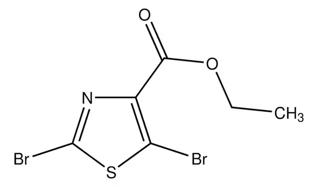 Ethyl2,5-Dibromothiazole-4-Carboxylate structure, CAS 208264-60-2