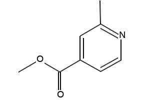 Methyl2-methylisonicotinicacid structure, CAS 16830-24-3