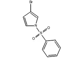 1-(Phenylsulfonyl)pyrrole structure, CAS 16851-82-4