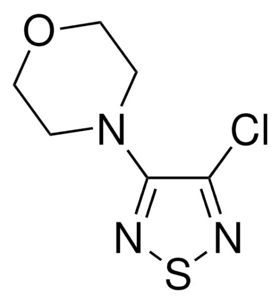 1,2,5-Thiadiazole-3-carboxylicacid structure, CAS 13368-86-0