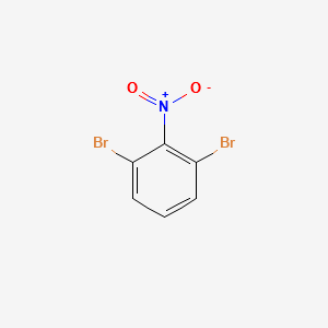 2,6-Dibromonitrobenzene structure, CAS 13402-32-9