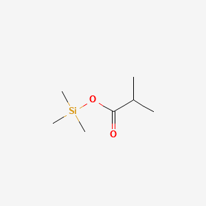 Trimethylsilylisobutyrate structure, CAS 16883-61-7