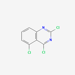 2,4,5-Trichloroquinazoline structure, CAS 134517-55-8