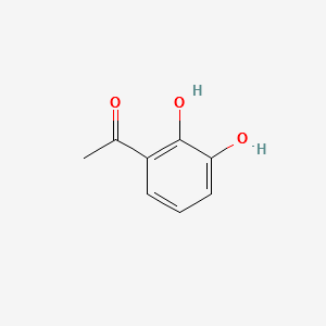 1-(2,3-Dihydroxyphenyl)ethanone structure, CAS 13494-10-5