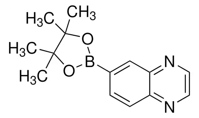 6-(4,4,5,5-Tetramethyl-1,3,2-dioxaborolan-2-yl)quinoxaline structure, CAS 1167418-13-4
