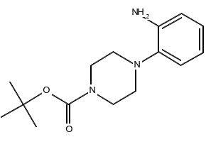 Tert-butyl4-(2-aminophenyl)piperazine-1-carboxylate structure, CAS 170017-74-0