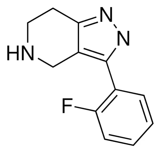 2-Phenyl-4,5,6,7-tetrahydro-2H-pyrazolo[4,3-c]pyridinehydrochloride structure, CAS 1171476-07-5