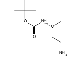 (R)-3-Boc-Aminobutylamine structure, CAS 170367-69-8