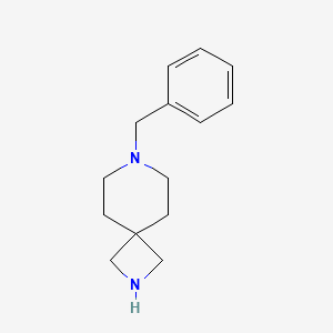 7-Benzyl-2,7-diazaspiro[3.5]nonane structure, CAS 135380-52-8