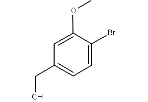 2-Bromo-5-Hydroxymethyl-anisole structure, CAS 17100-64-0
