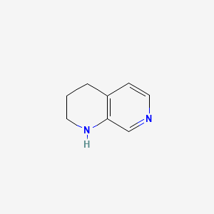 1,2,3,4-Tetrahydro-1,7-naphthyridine structure, CAS 13623-86-4