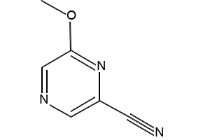 2-Methoxy-6-cyanopyrazine structure, CAS 136309-07-4