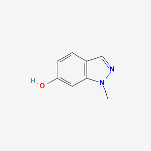 1-Methyl-6-hydroxy-1H-indazole structure, CAS 118933-92-9