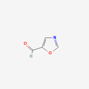 5-Oxazolecarboxaldehyde structure, CAS 118994-86-8