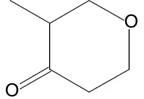 Tetrahydro-3-Methyl-4H-pyran-4-one structure, CAS 119124-53-7