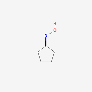 Cyclopentanoneoxime structure, CAS 1192-28-5