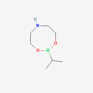 Isopropylboronicaciddiethanolamineester structure, CAS 119246-82-1