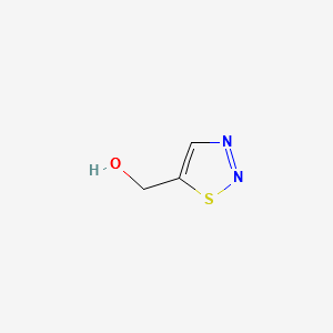 (1,2,3-Thiadiazol-5-yl)methanol structure, CAS 120277-87-4