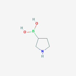 3-(Pyrrolidino)phenylboronicacid structure, CAS 120347-75-3