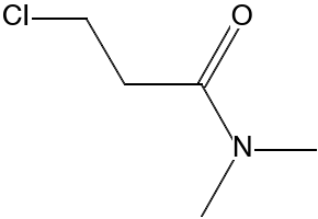3-Chloro-N,N-diMethylpropanamide structure, CAS 17268-49-4