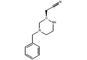(R)-4-benzylpiperazine-2-carboxylicacid structure, CAS 137442-19-4