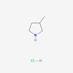 3-Methyl-pyrrolidinehydrochloride structure, CAS 120986-92-7
